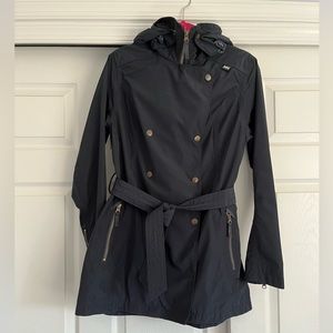 Helly Hansen raincoat trench coat
